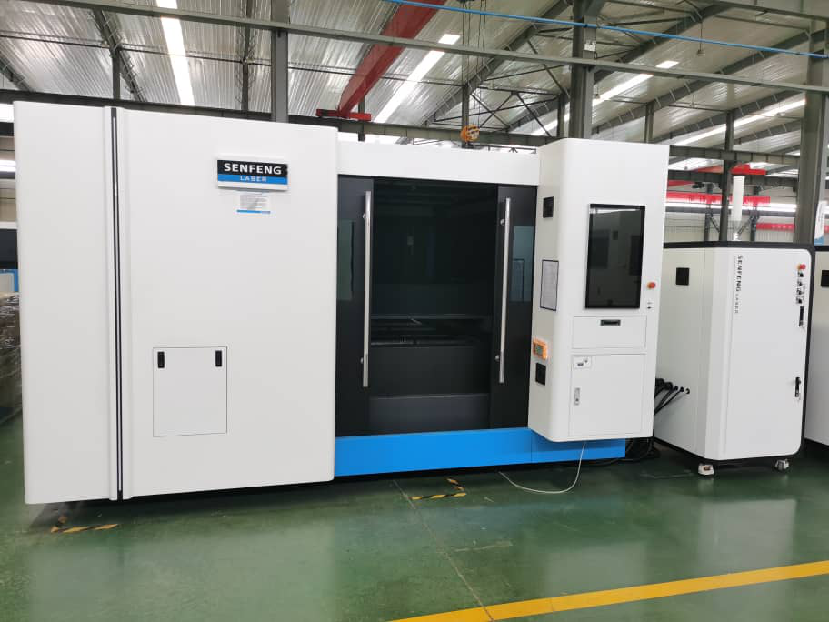 Full protection steel sheet and tube laser cutter HM Series
