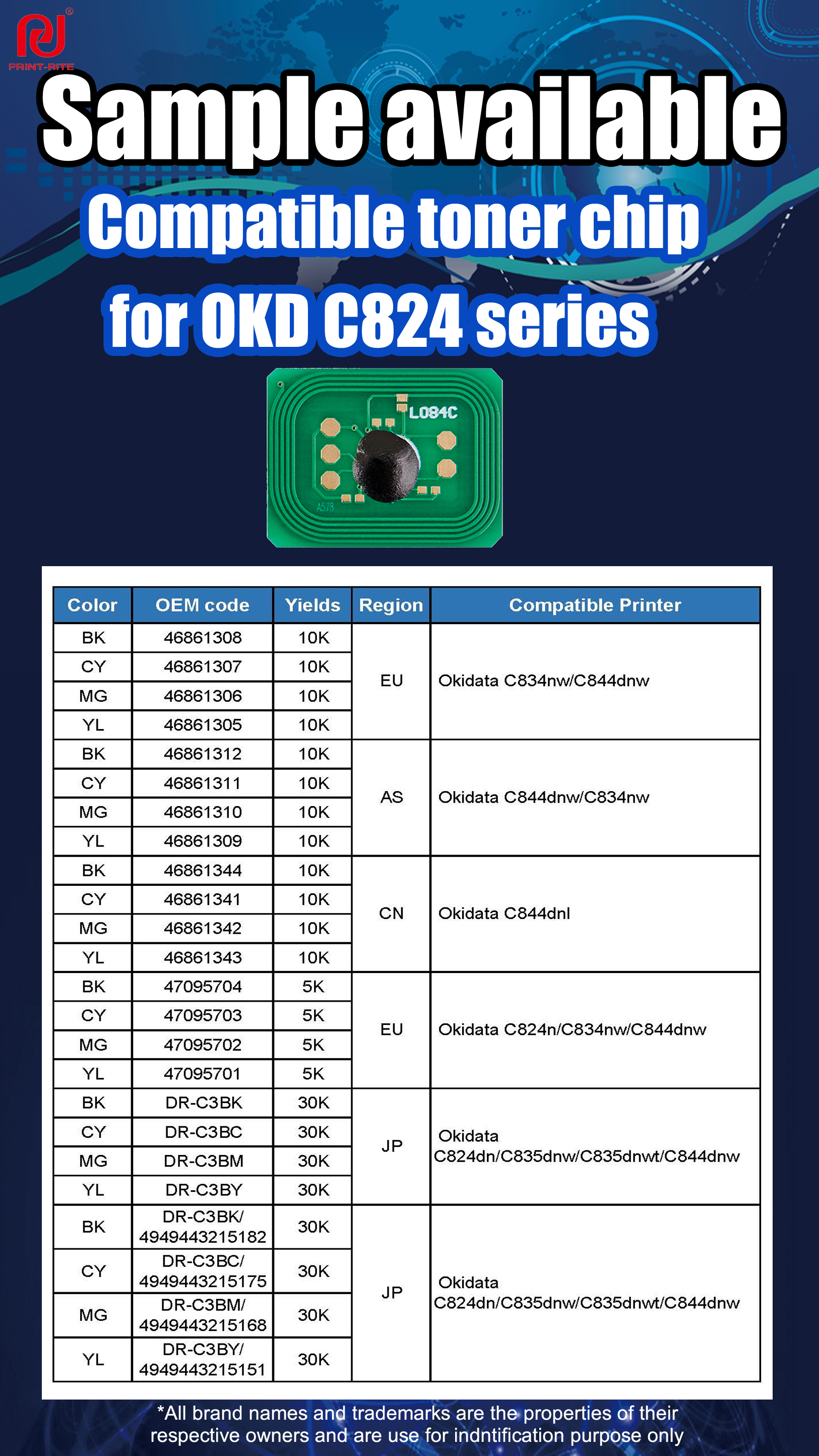 OKI C824